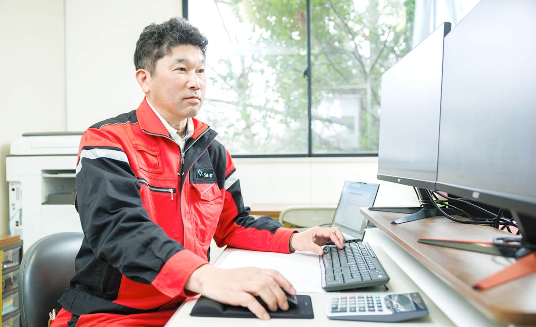 M.D.工事部 部長　2019年入社