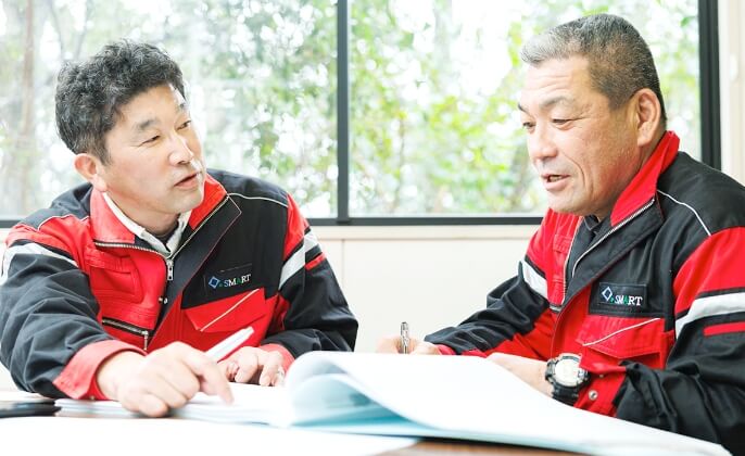 M.D.工事部 部長　2019年入社