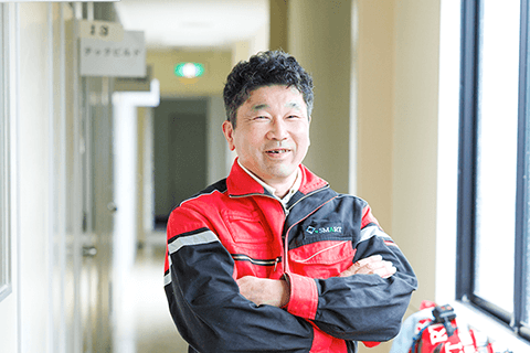 M.D.工事部 部長　2019年入社